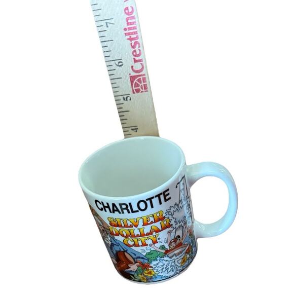Vintage Silver Dollar City Mug Personalized Charlotte Branson Missouri Souvenir - Picture 9 of 9